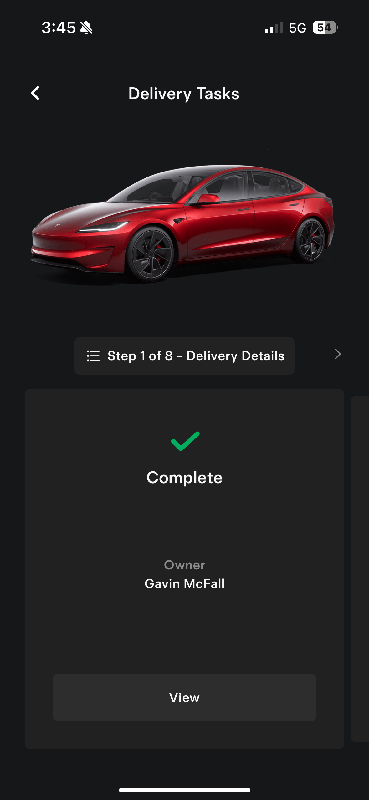 Tesla Order